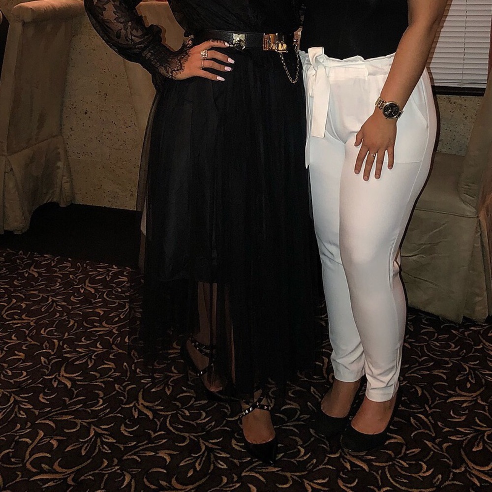 BLACK TULLE SKIRT - Small